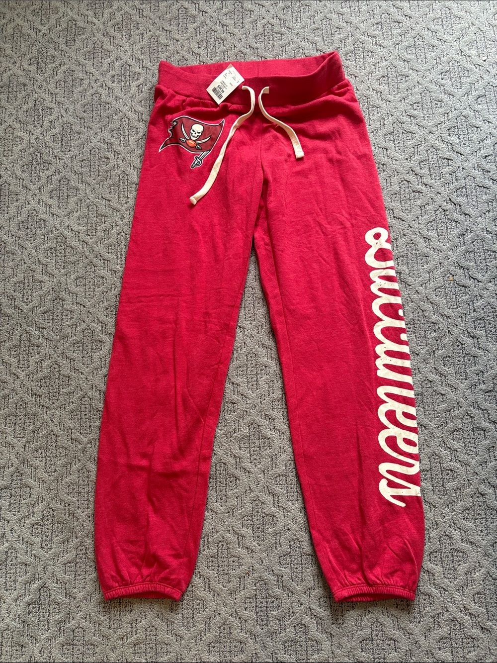 Tampa Bay Buccaneers Red Fleece Joggers
